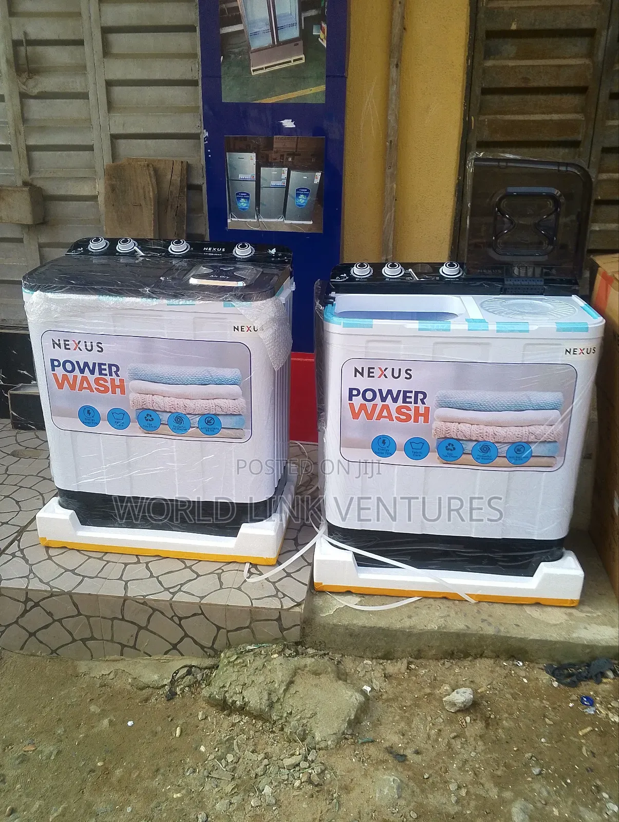 Nexus Washing Machine 9 Kg Twin Tup Super Washer.