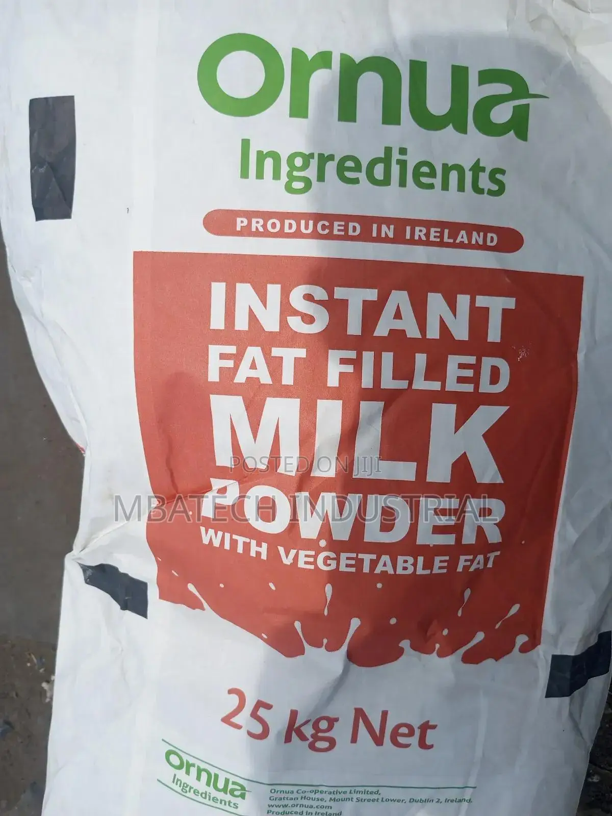 Ornua Fat Filled Milk Powder