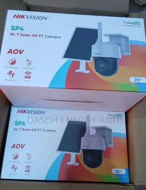 HikVision Single Lens AOV Solar Camera