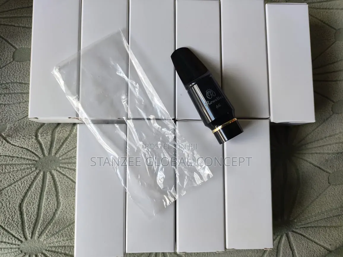 Rowettee A6 Professional Saxophone Mouthpiece – Black Finish