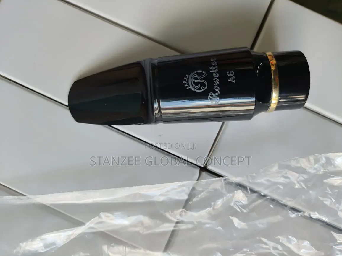 Rowettee A6 Professional Saxophone Mouthpiece – Black Finish