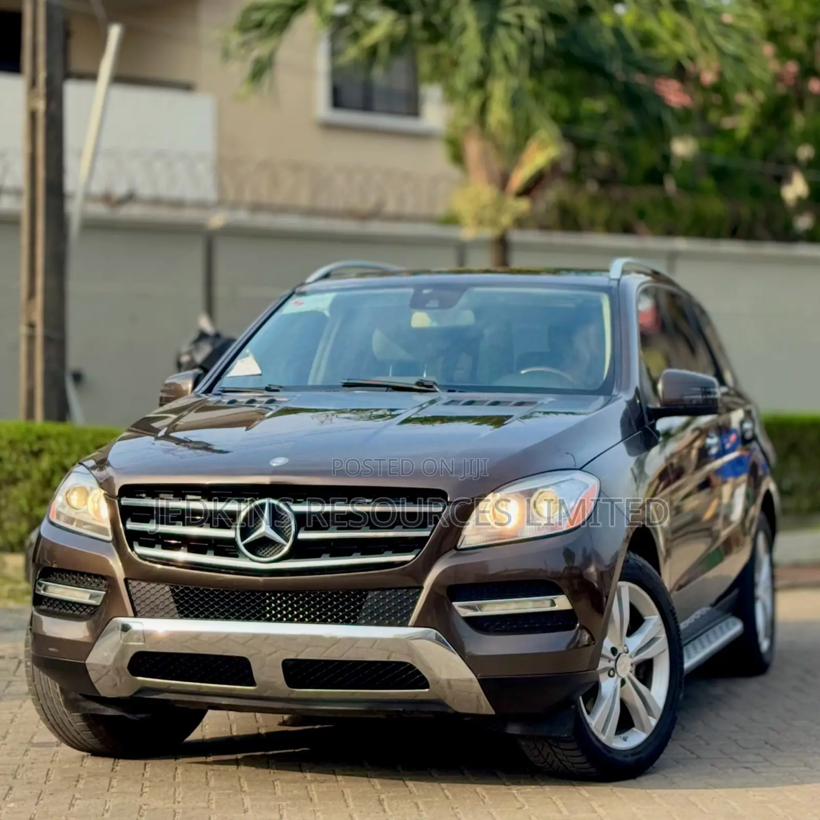 Mercedes-Benz M Class 2012 Brown