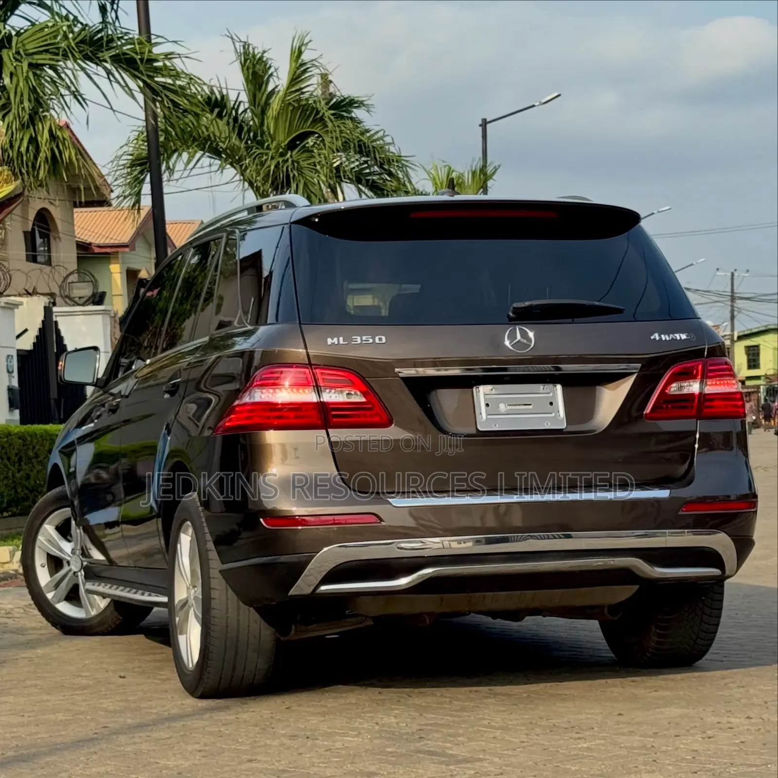 Mercedes-Benz M Class 2012 Brown