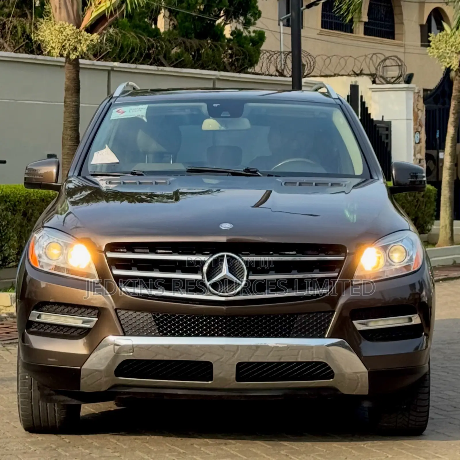 Mercedes-Benz M Class 2012 Brown