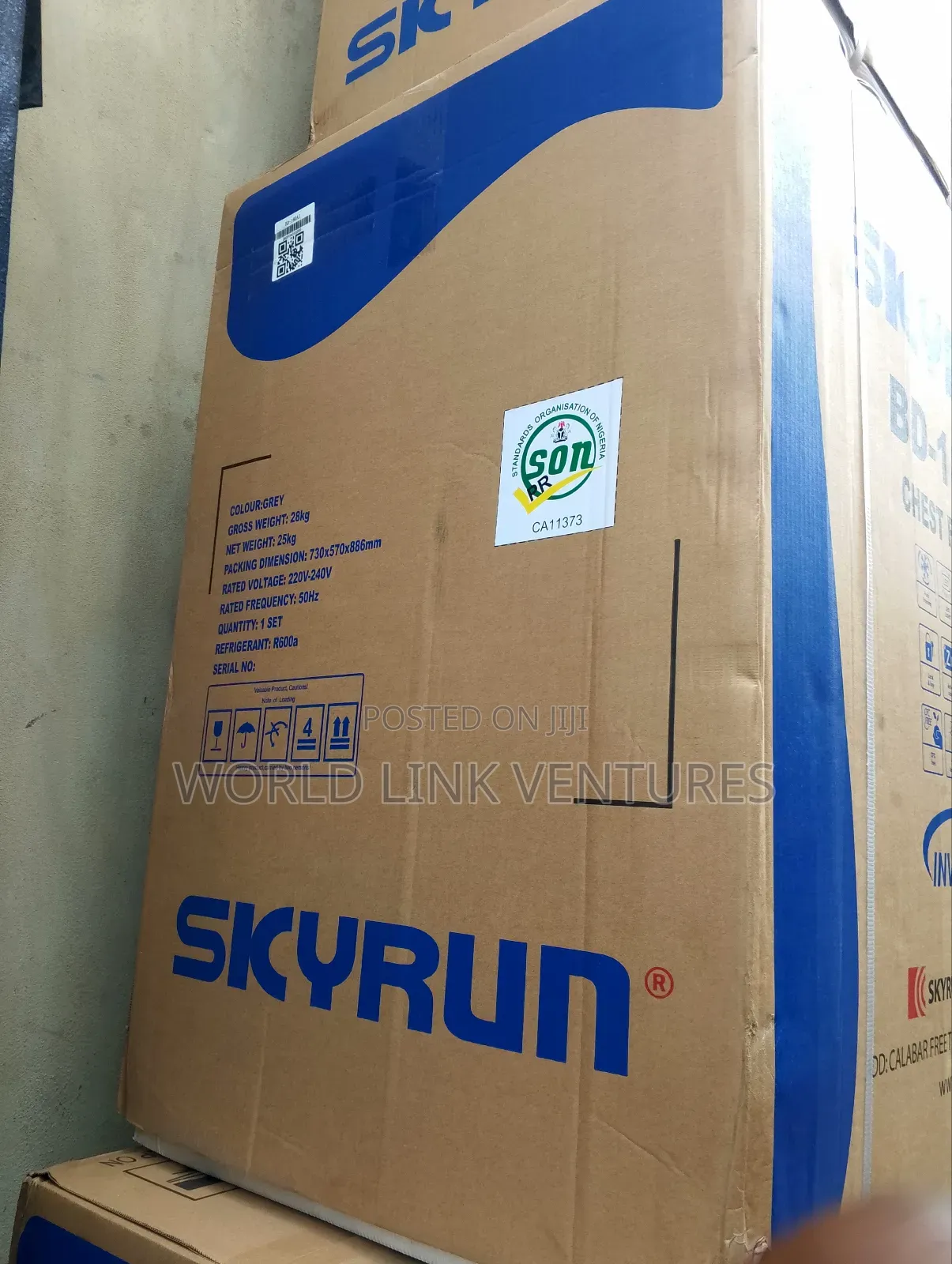 Skyrun Inverter Chest Freezer Interior LED Light