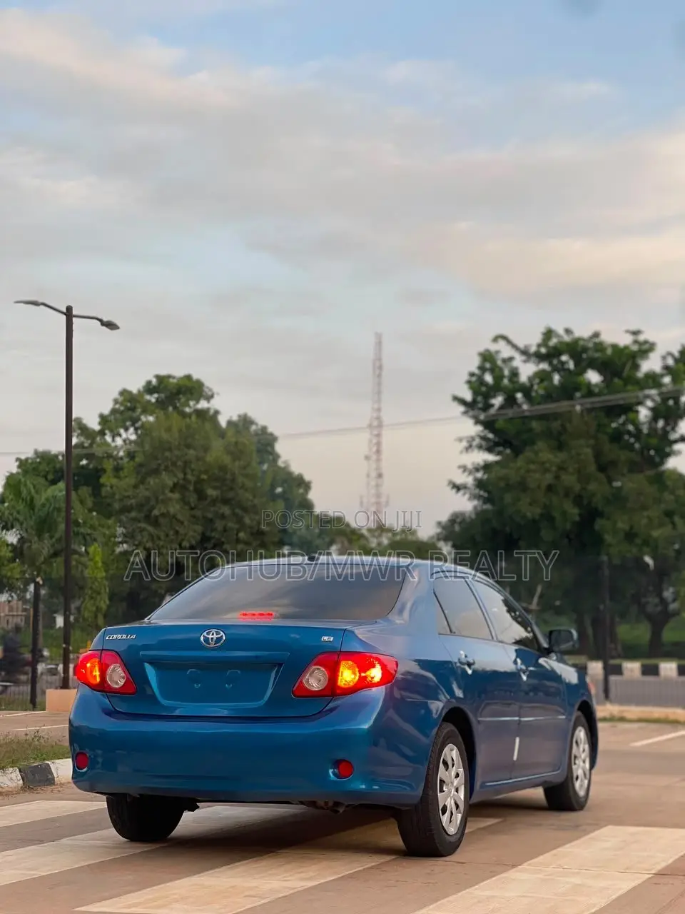 Toyota Corolla 2008 Blue