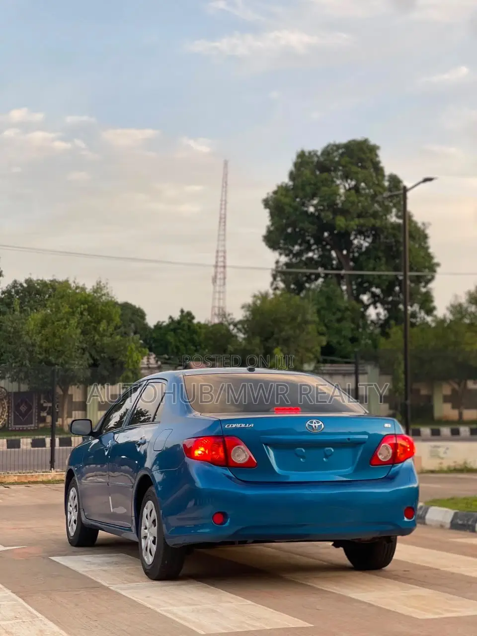 Toyota Corolla 2008 Blue