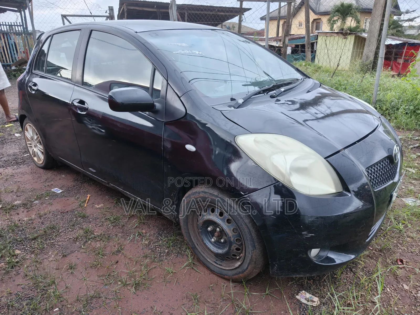 Toyota Yaris 2008 Black