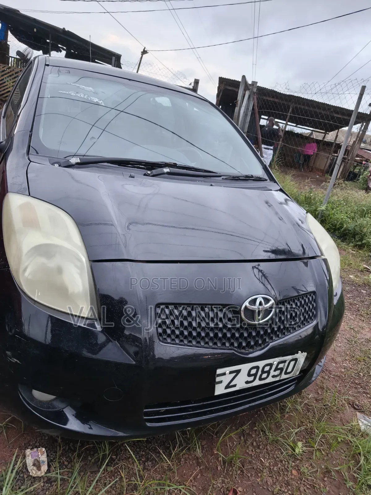 Toyota Yaris 2008 Black