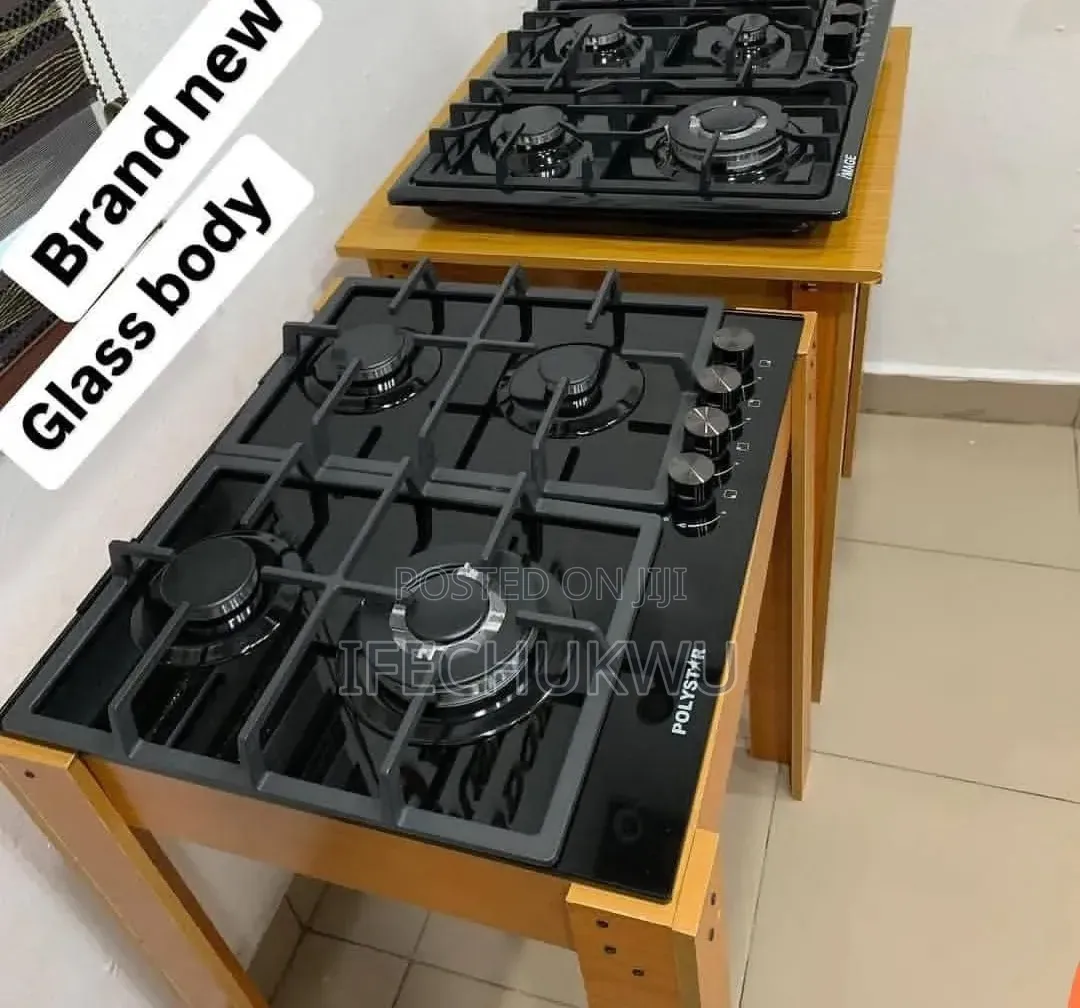 Original Polystar 4 Burners Built-in Automatic Gas Cooker HOB 60CM.