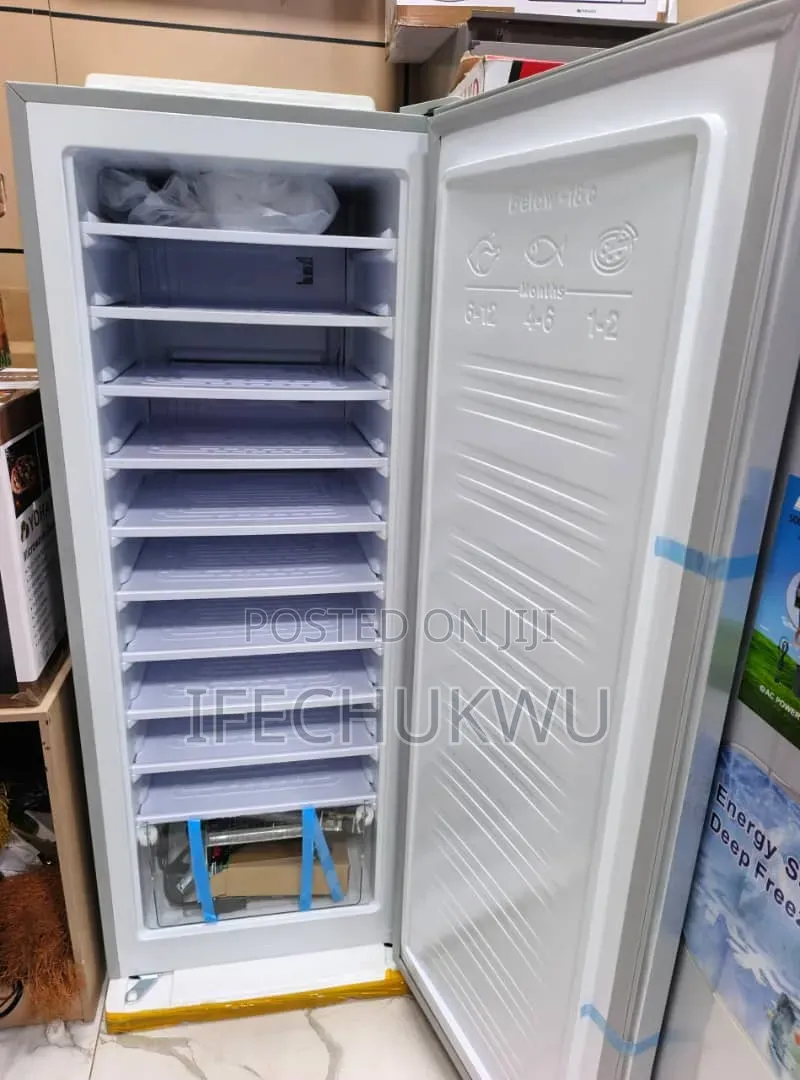 Original YOHAKO Solar, AC, DC, Inverter ICE Blocks Upright Freezer
