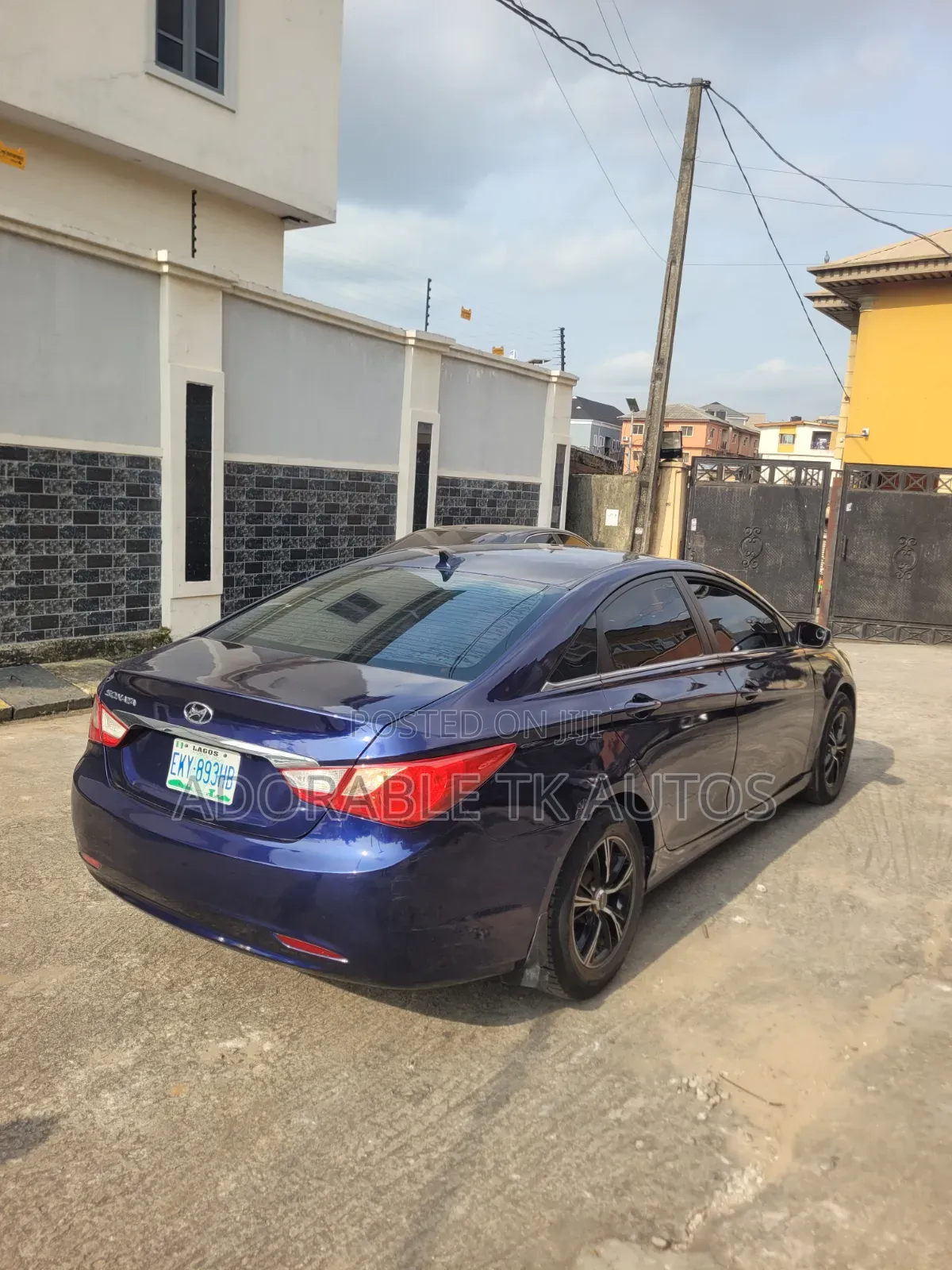 Hyundai Sonata 2012 Blue