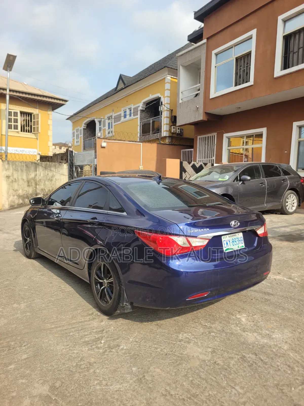 Hyundai Sonata 2012 Blue