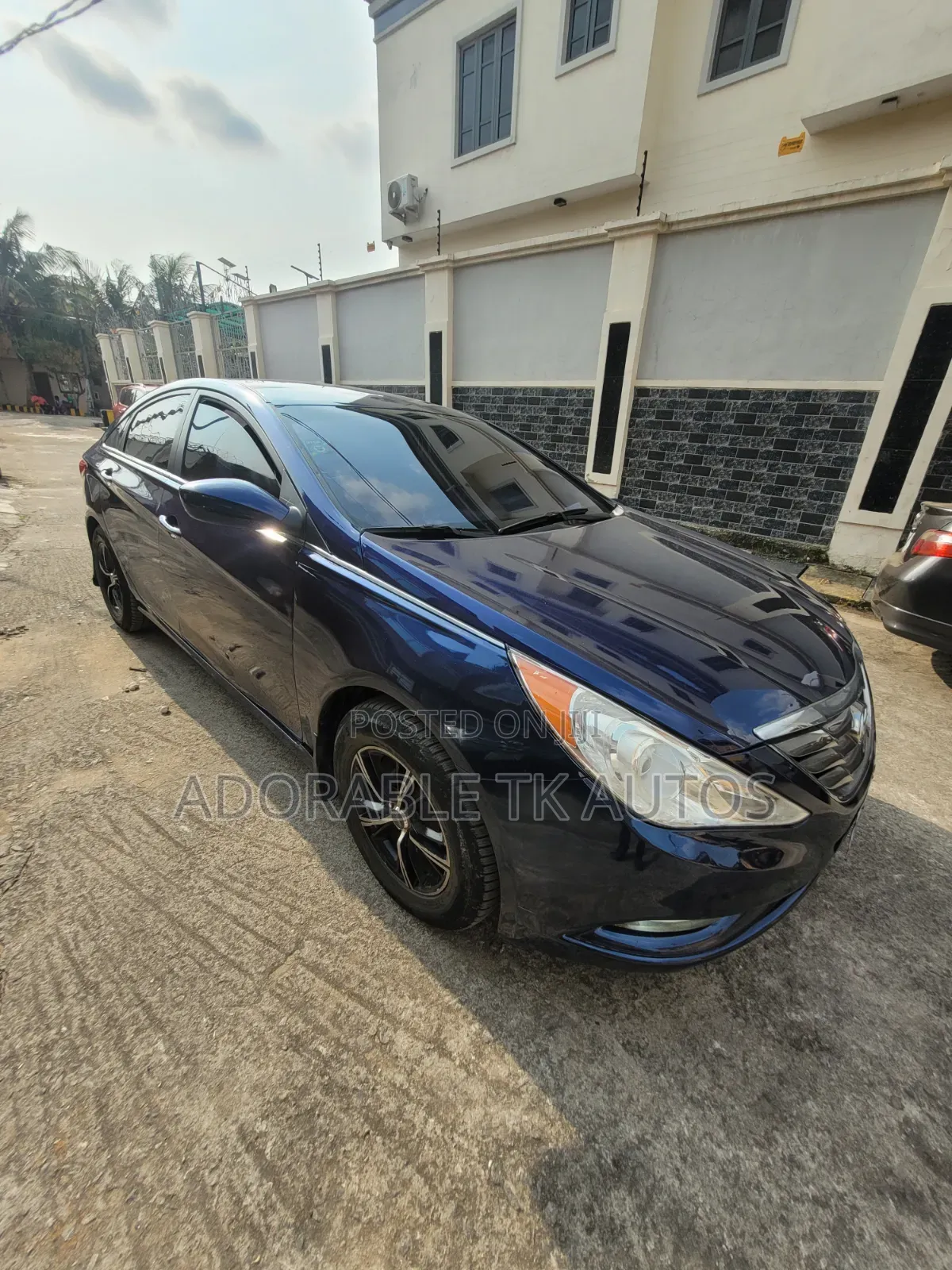 Hyundai Sonata GLS Sedan FWD (2.4L 4cyl 6M) 2012 Blue