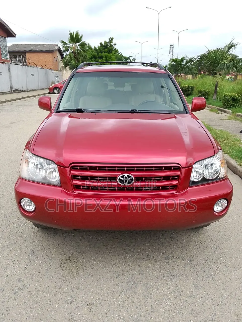 Toyota Highlander 2003 Red