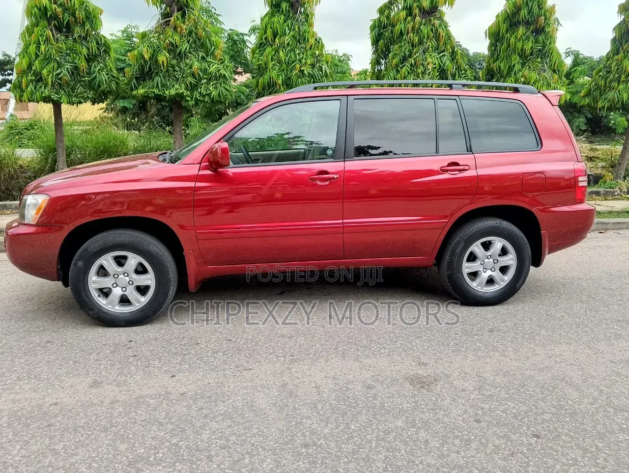Toyota Highlander 2003 Red