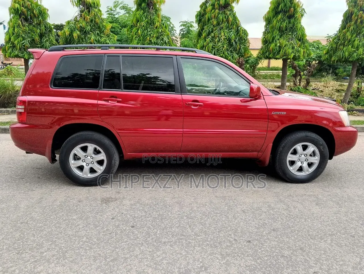 Toyota Highlander 2003 Red