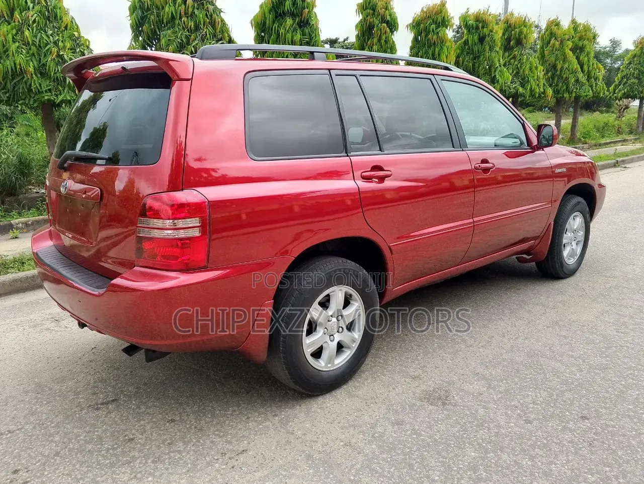 Toyota Highlander 2003 Red