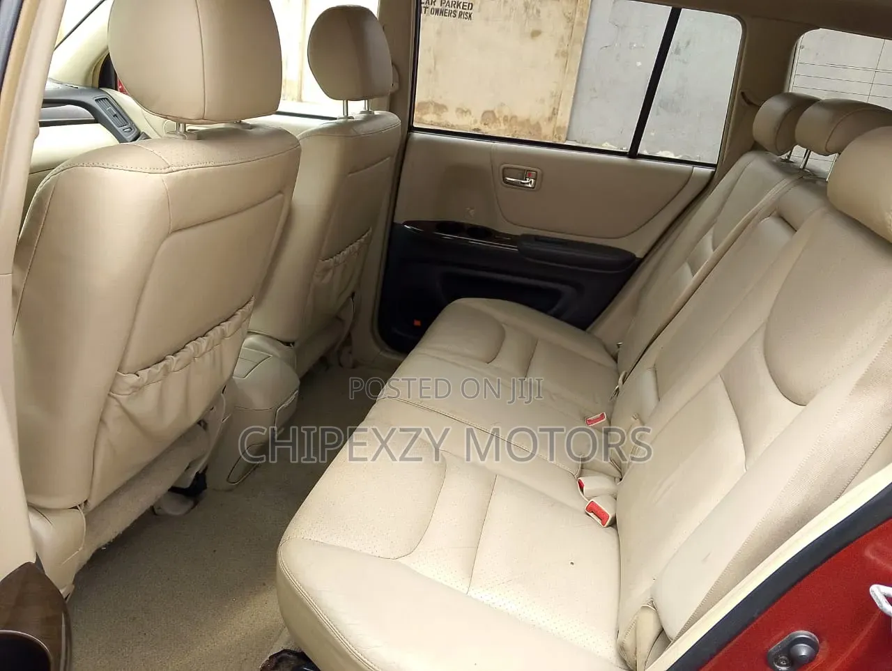 Toyota Highlander 2003 Red