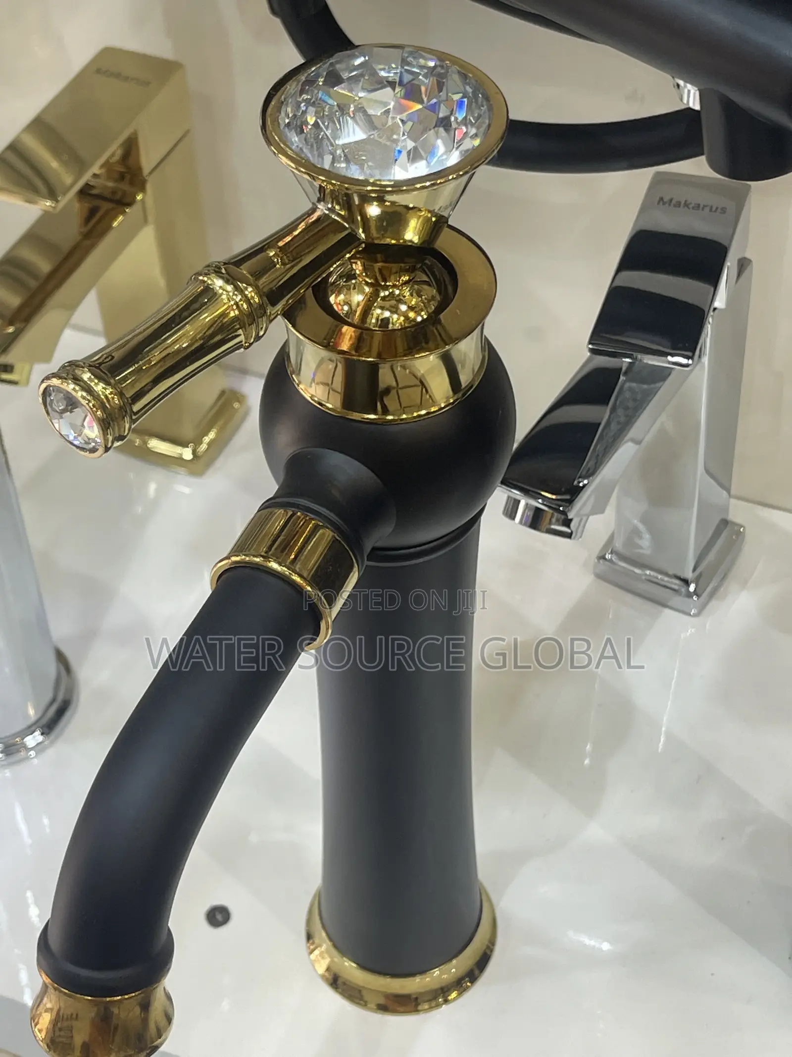 Modern Glass Design Basin Tap