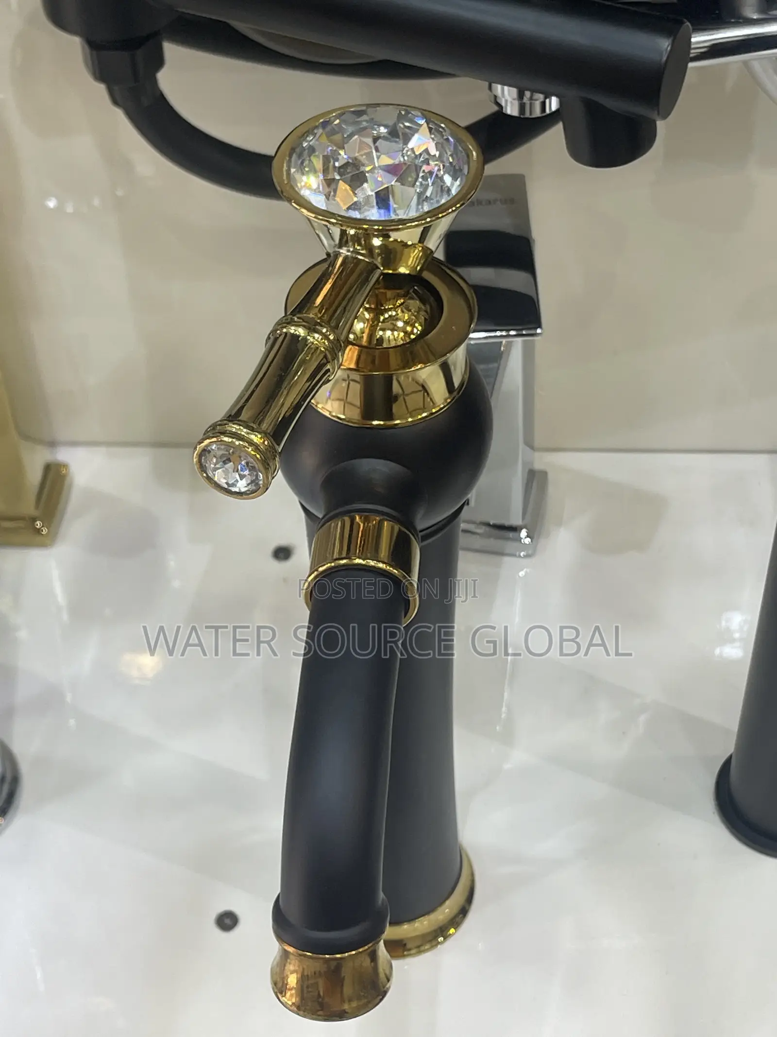 Modern Glass Design Basin Tap