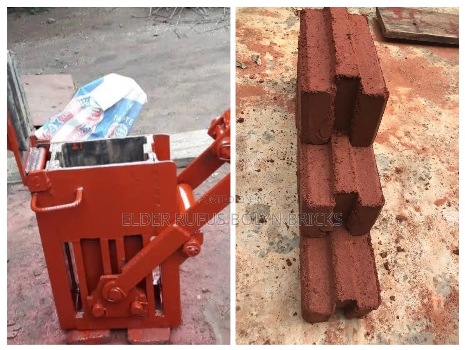 HYDRAFORM 6-Inch Dry Stack Brick Making Press