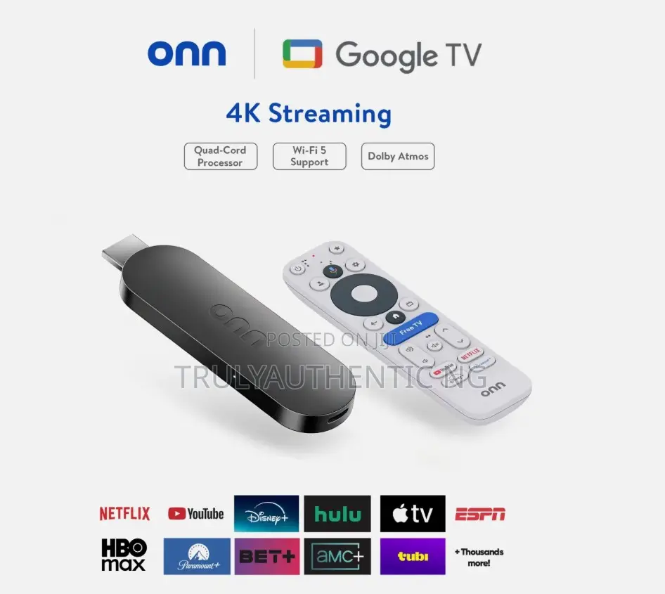 Onn Google TV Streaming Media Player