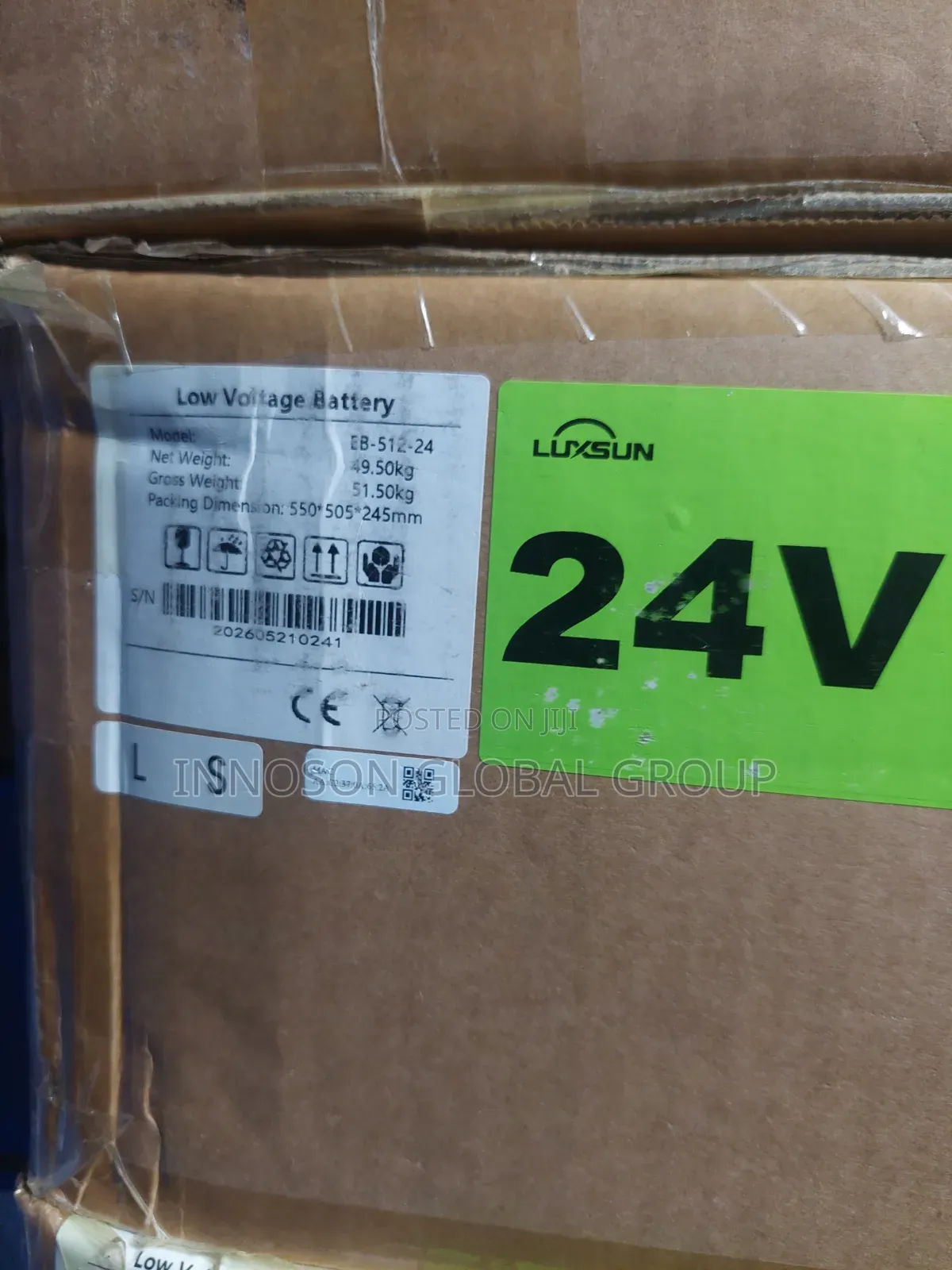 2.5kwh 24v Luxsun Lithium Battery
