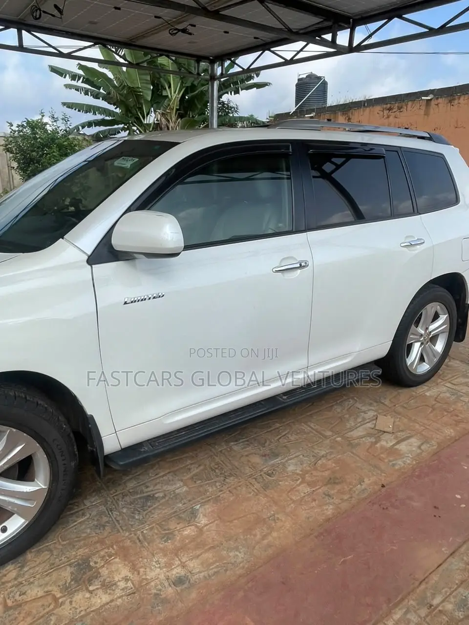 Toyota Highlander Limited 2010 White