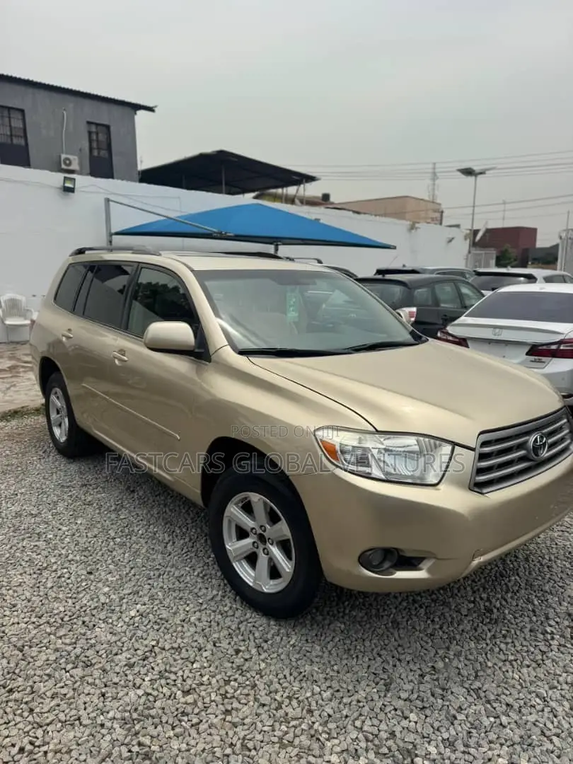 Toyota Highlander Limited 2008 Gold