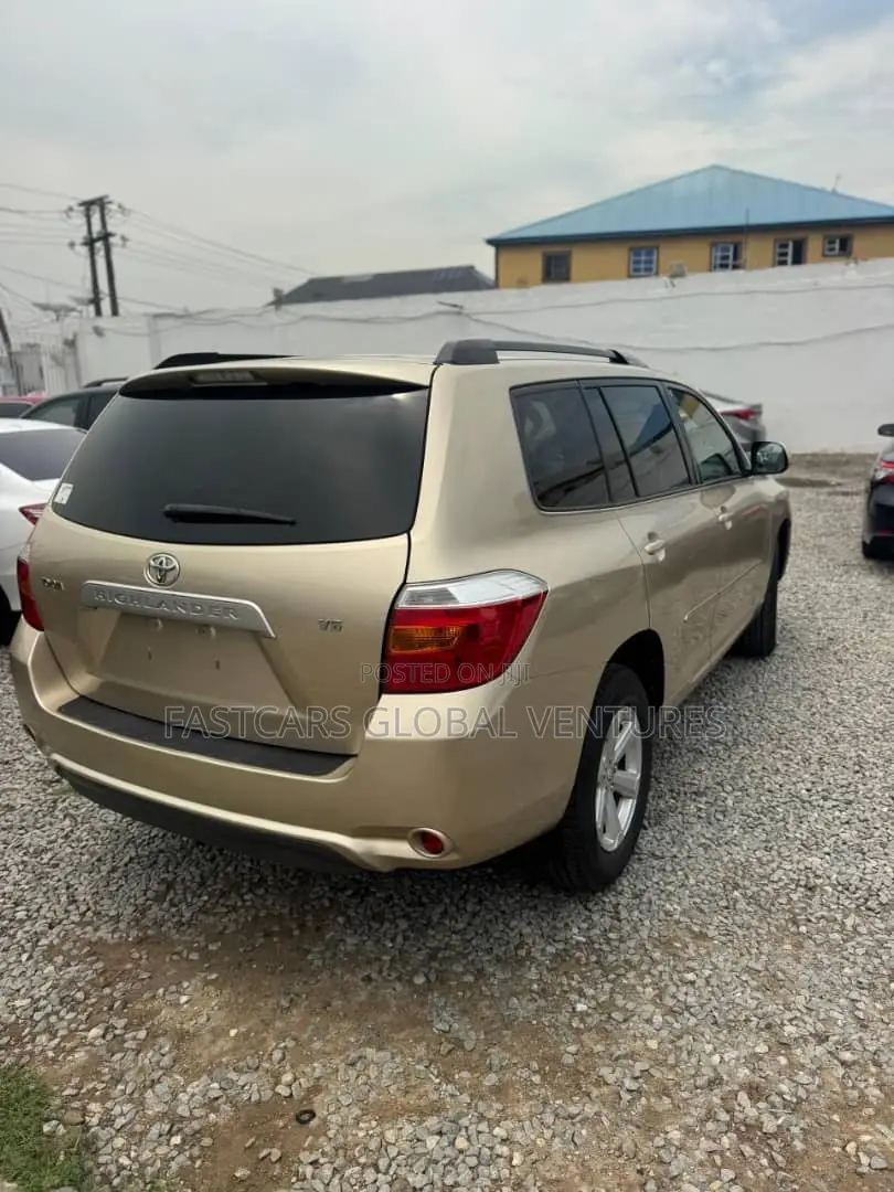 Toyota Highlander Limited 2008 Gold