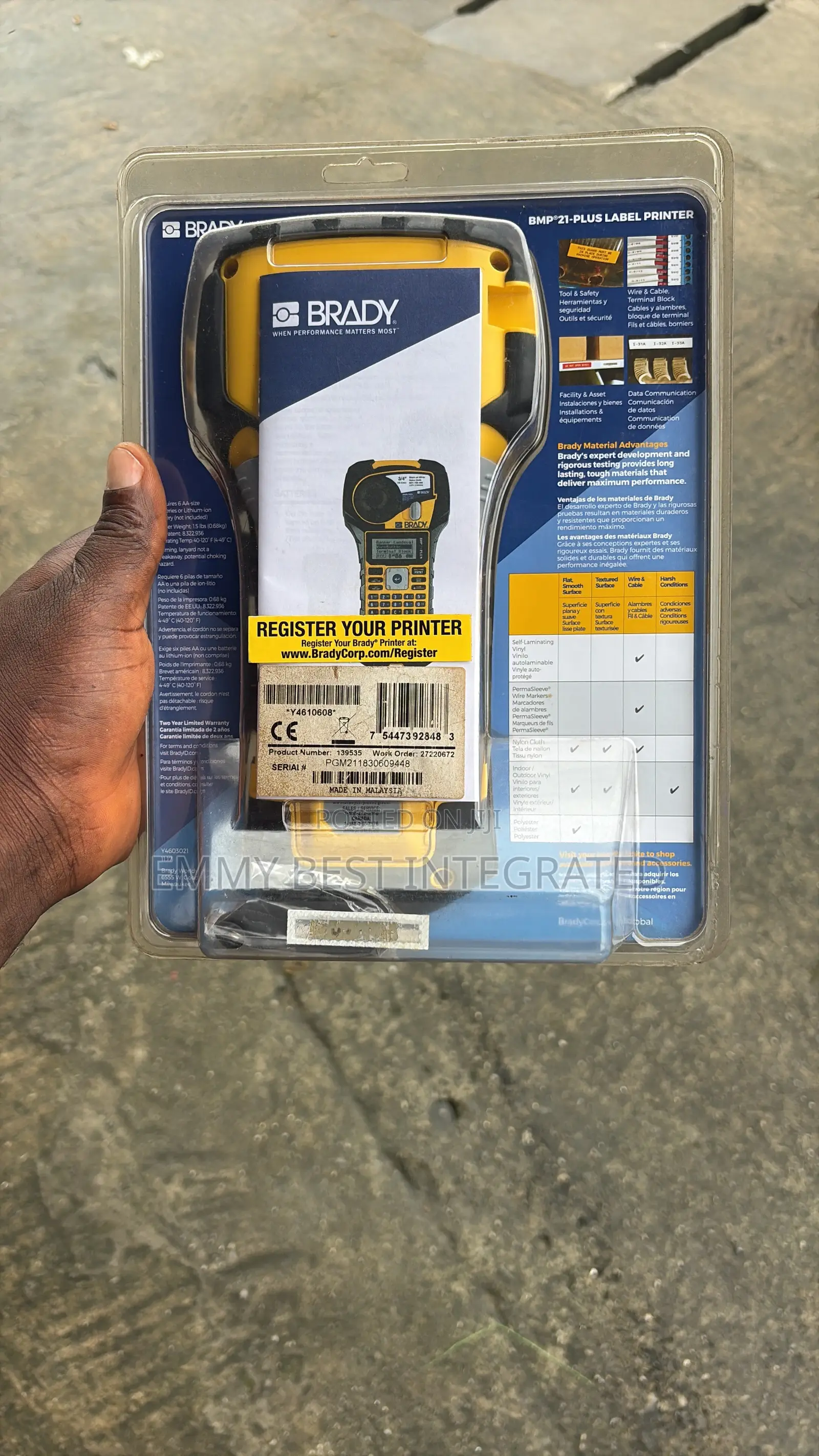 Portable Label Printer