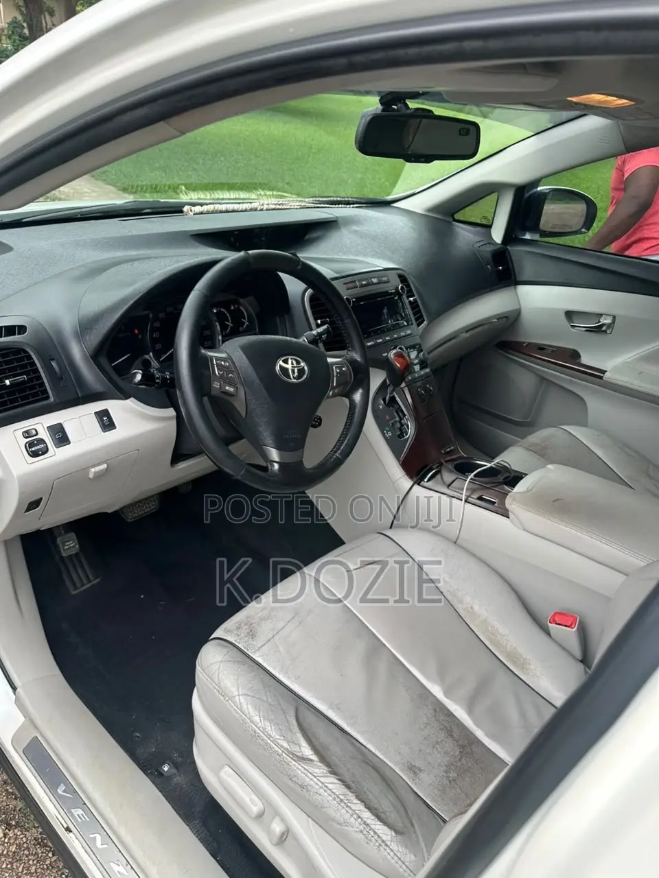 Toyota Venza Limited 2012 White