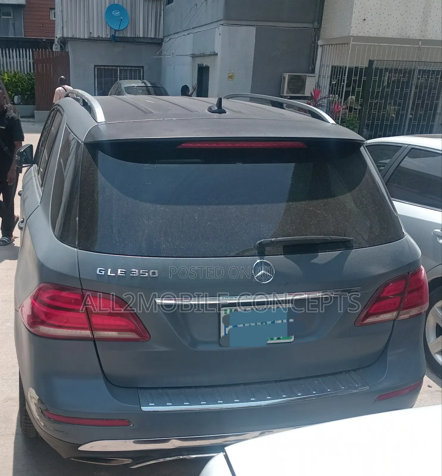 Mercedes-Benz GLE-Class 2017 Gray