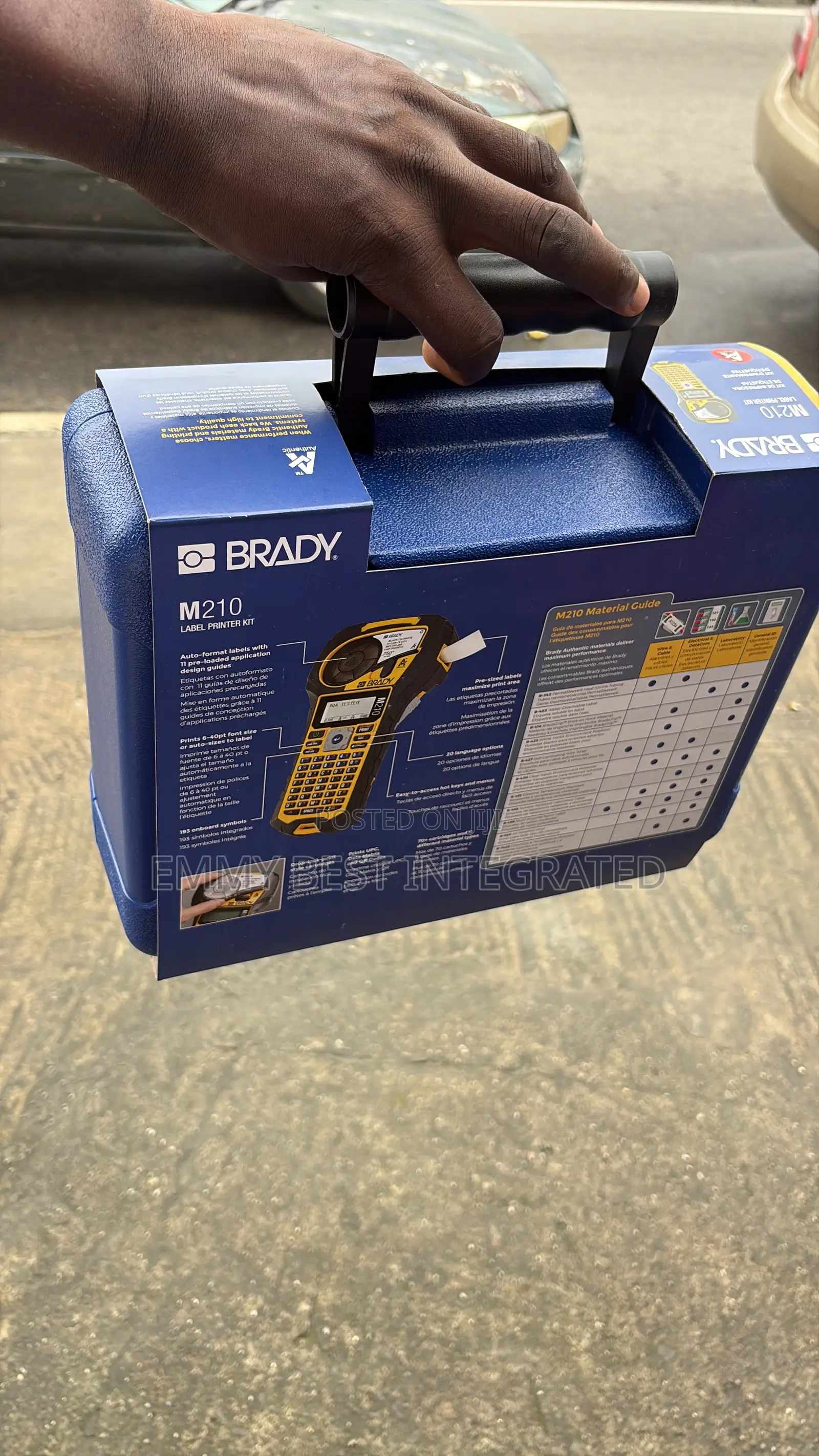 Brady M210 Portable Label Printer Kit