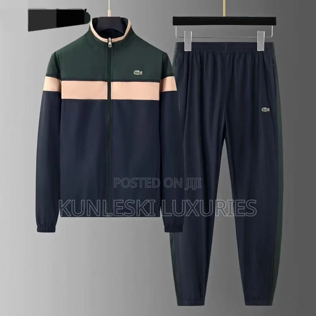 Original Lacoste Polyester Cotton Track Suit