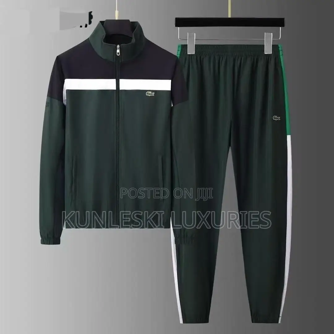 Original Lacoste Polyester Cotton Track Suit