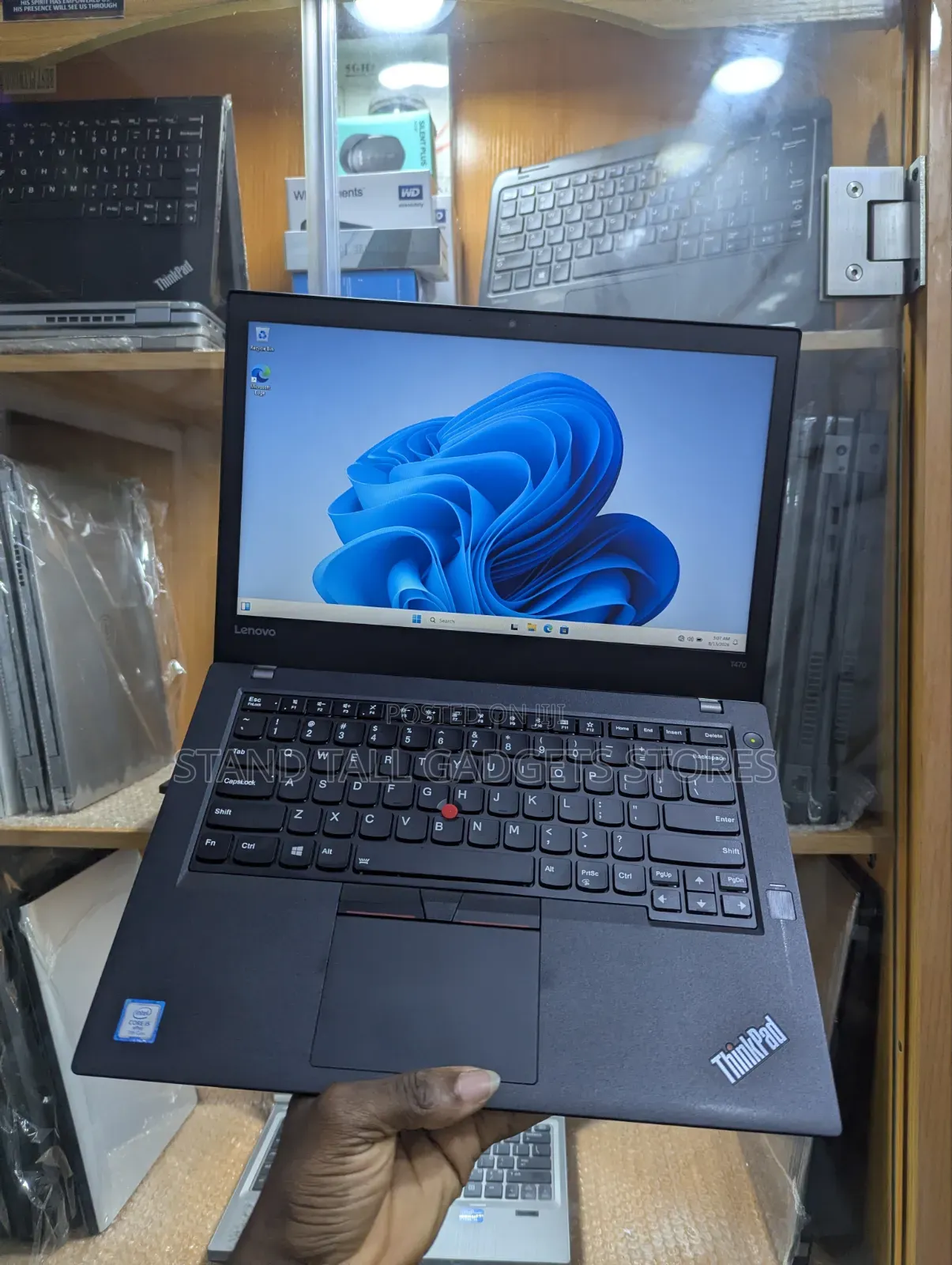 Laptop Lenovo ThinkPad T470 8GB Intel Core i5 SSD 256GB