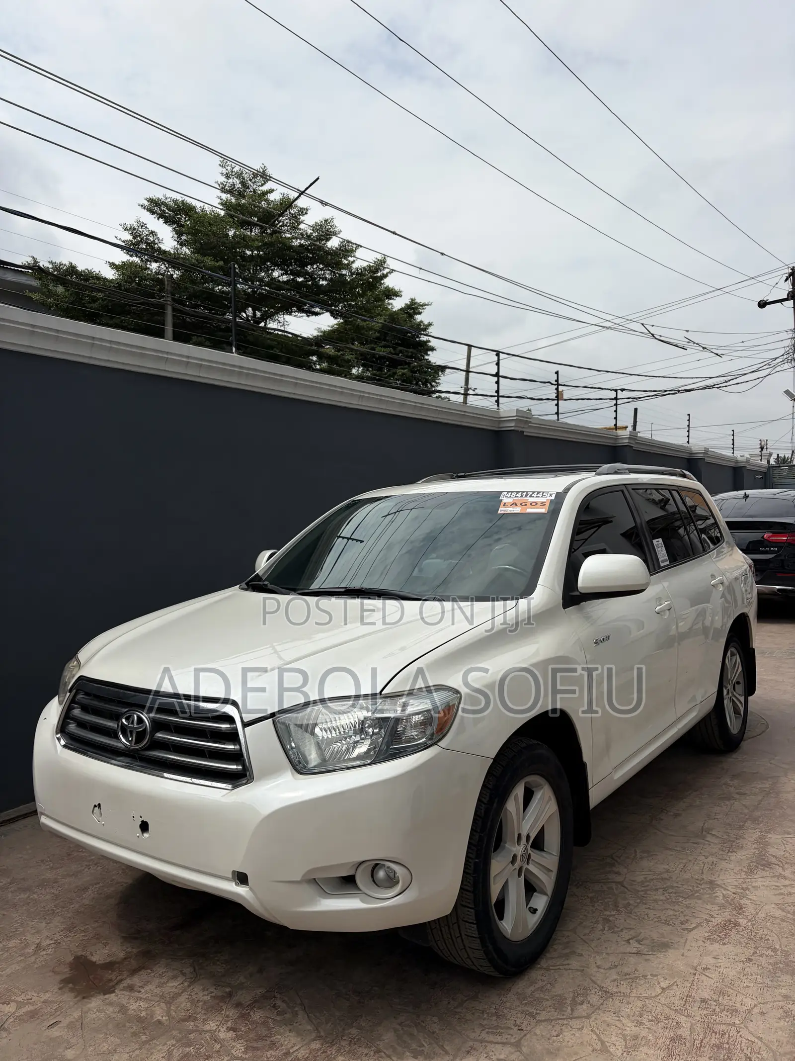 Toyota Highlander Sport 2010 White