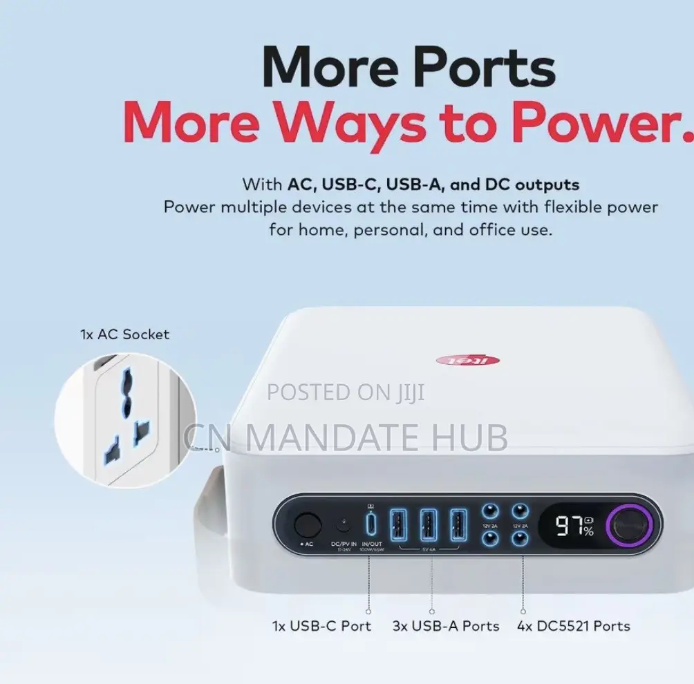 100,000mah Itel Power Go Pro