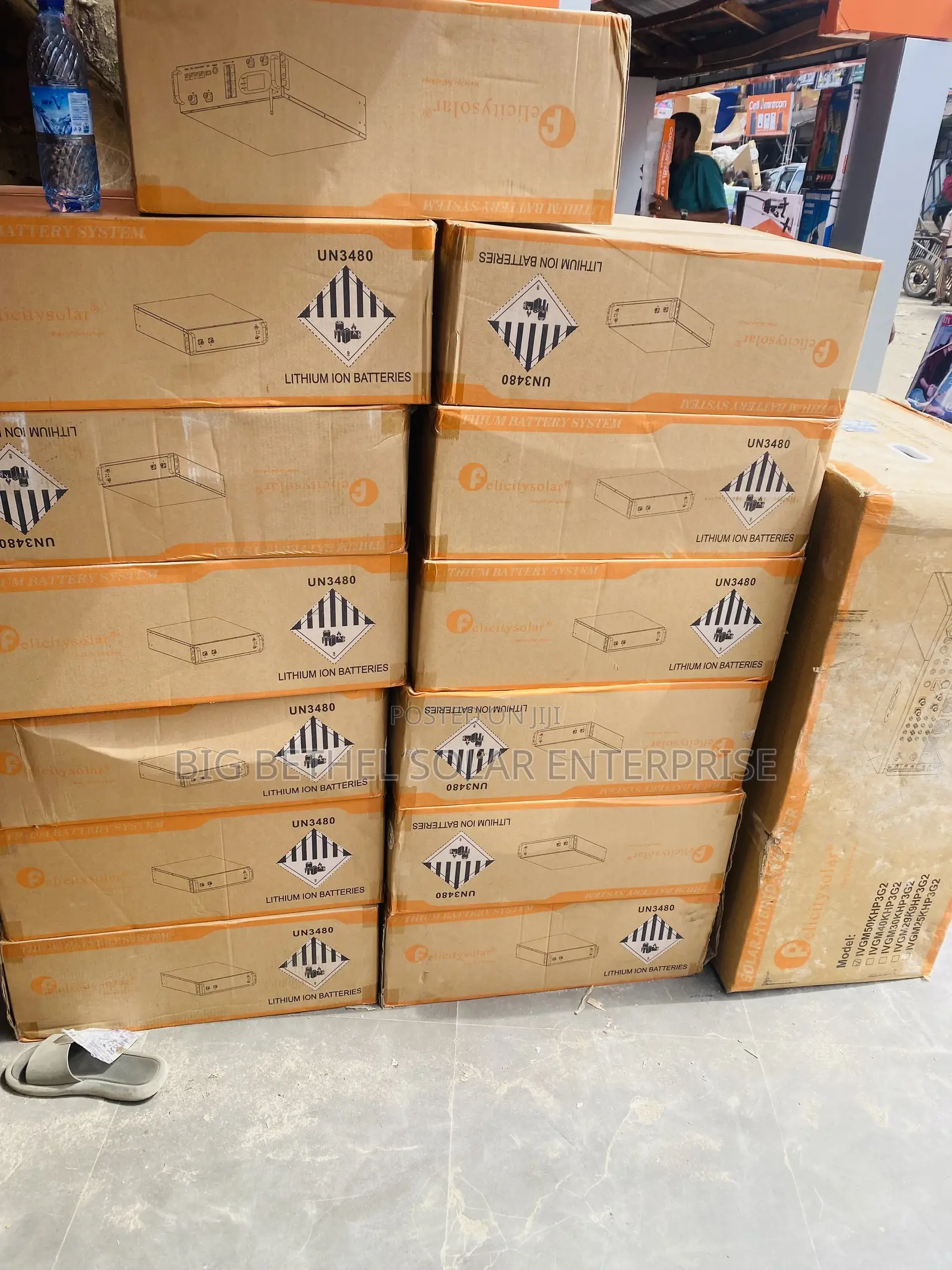 Itel 2.5kwh 24v Solar Lithium Iorn Battery