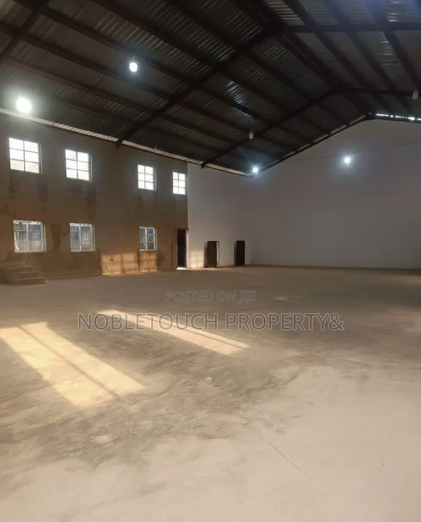 Church Hall/Warehouse With Offices Corner Piece at Egbeda