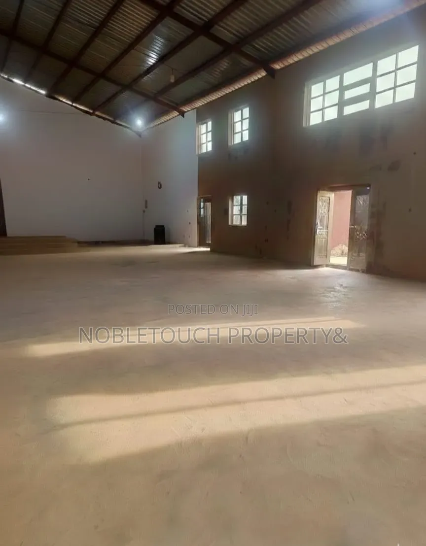 Church Hall/Warehouse With Offices Corner Piece at Egbeda