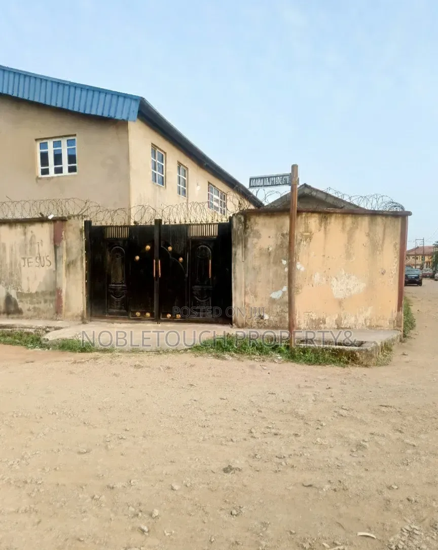 Church Hall/Warehouse With Offices Corner Piece at Egbeda