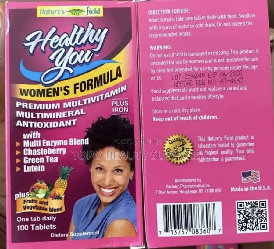 Healthy You Women’s Formula (100 Tablets)