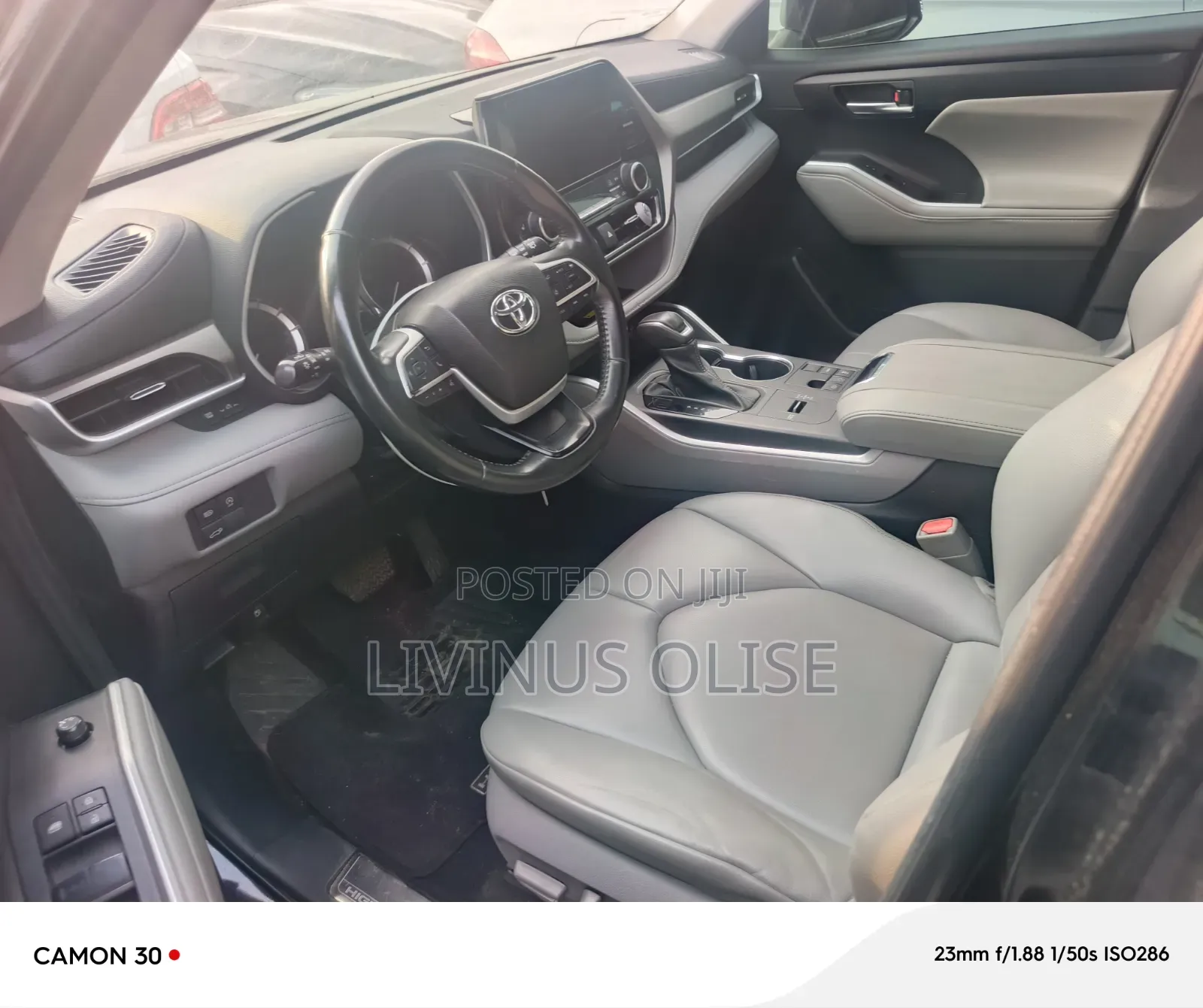 Toyota Highlander 2023 Gray