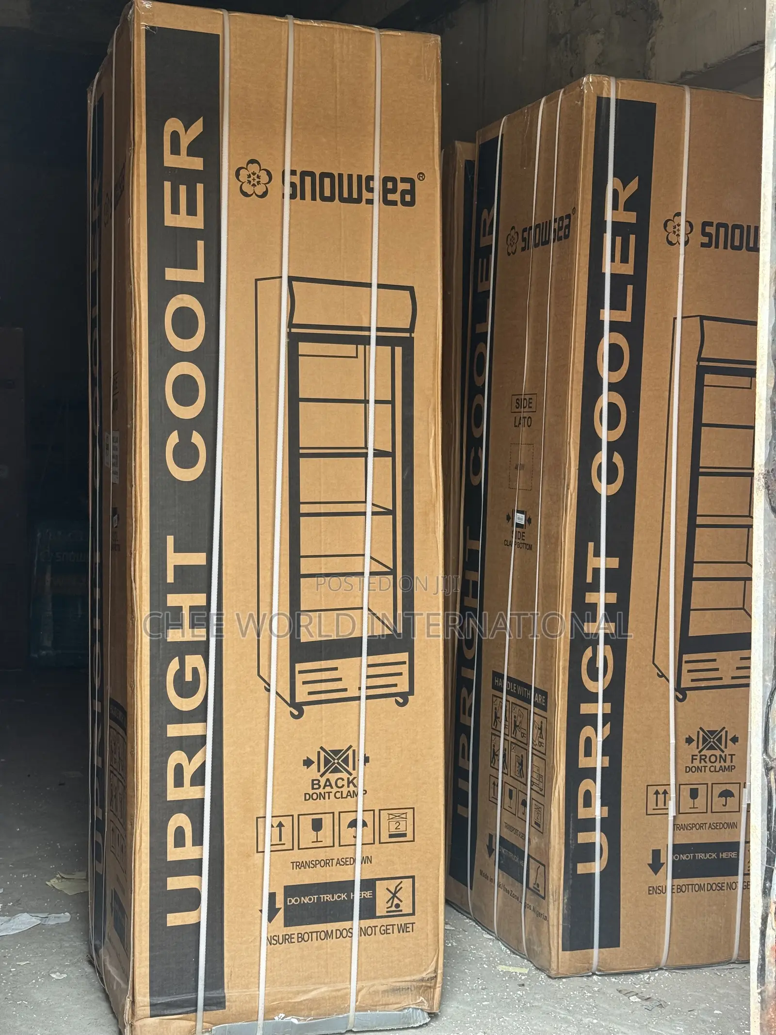 Original Snowsea 400L Upright Display Chiller – Brand New