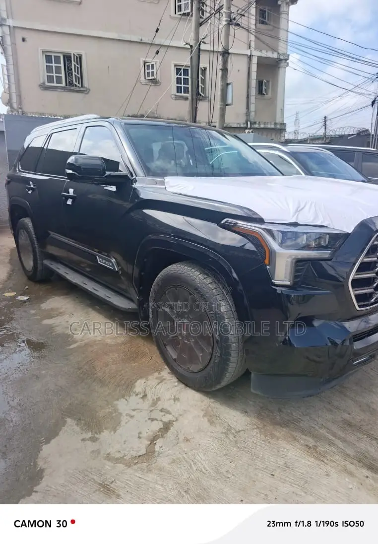 New Toyota Sequoia Limited 4WD 2025 Black
