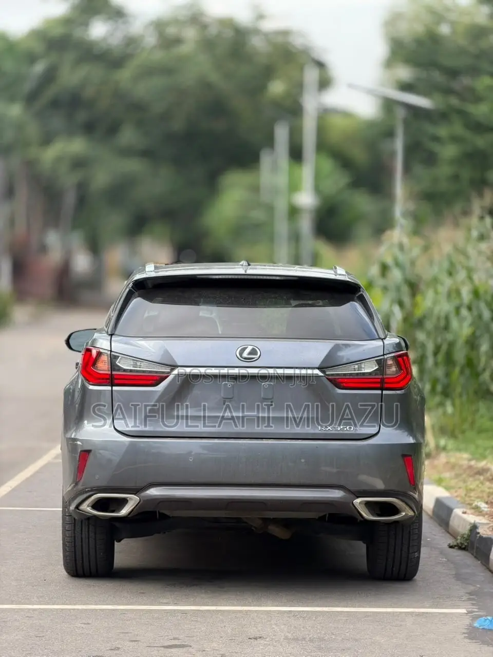 Lexus RX 350 AWD 2017 Gray