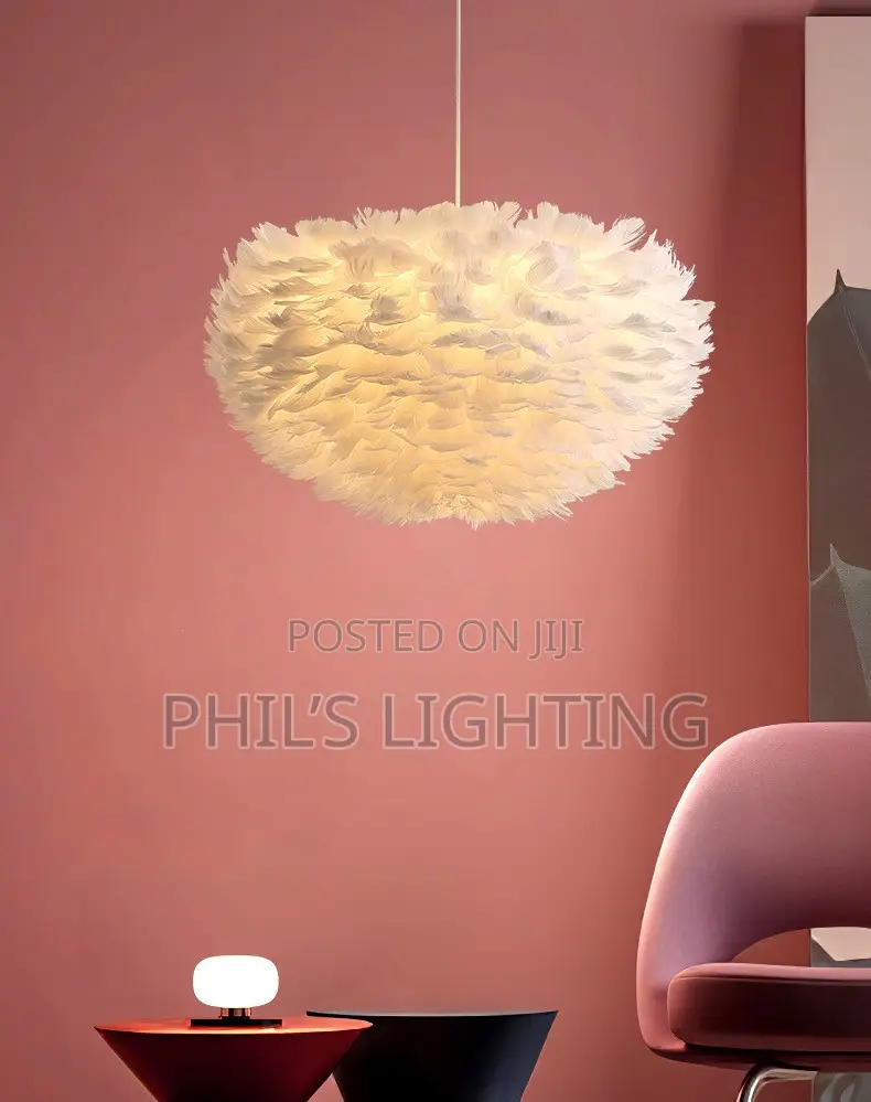 Feather Chandelier Nordic Modern Pendant Light